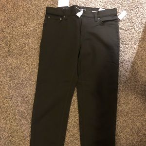 Banana Republic Black Khakis